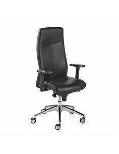 Крісло DILE XL для керівника, шкіряне