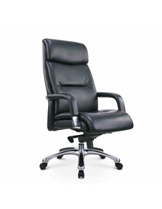 Крісло SITZONE CH-211A для керівника, шкіряне, чорне