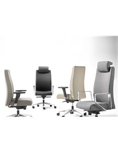 Крісло SOKOA BOST BO57 / 55, для керівника, шкіряне 2