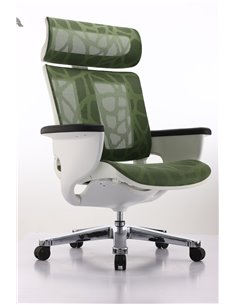Крісло-реклайнер NUVEM GREEN MESH для офісу і вдома
