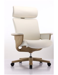 Крісло-реклайнер NUVEM SHOW WHITE для офісу і вдома