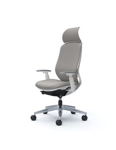 Крісло OKAMURA SYLPHY EXTRA HIGH FABRIC WHITE для керівника 2