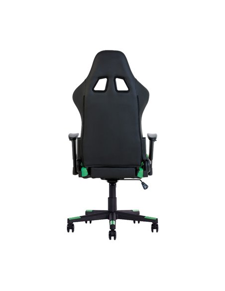 Крісло HEXTER ML R1D TILT PL70 ECO / 01 BLACK / GREEN геймерське