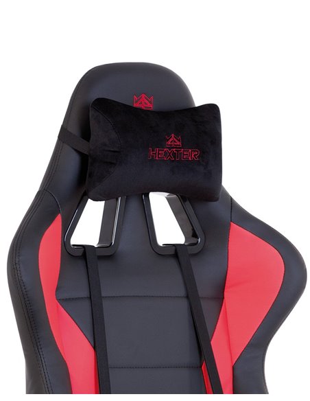 Крісло HEXTER ML R1D TILT PL70 ECO / 01 BLACK / RED геймерське