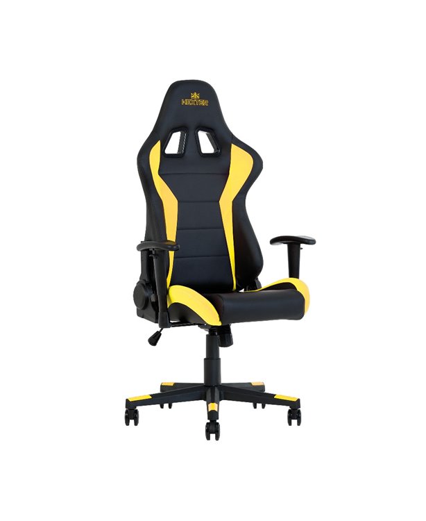 Крісло HEXTER ML R1D TILT PL70 ECO / 01 BLACK / YELLOW геймерське