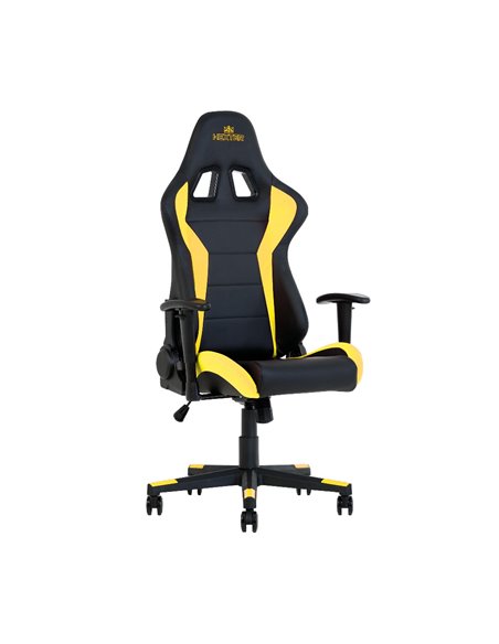 Крісло HEXTER ML R1D TILT PL70 ECO / 01 BLACK / YELLOW геймерське