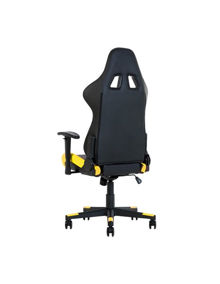 Крісло HEXTER ML R1D TILT PL70 ECO / 01 BLACK / YELLOW геймерське