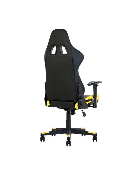 Крісло HEXTER ML R1D TILT PL70 ECO / 01 BLACK / YELLOW геймерське