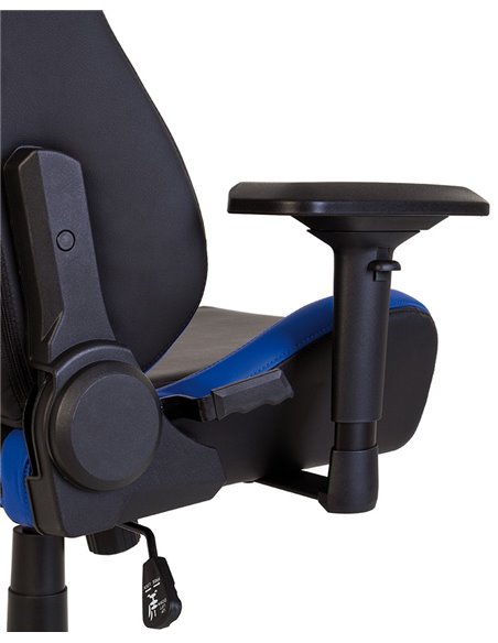 Крісло HEXTER PRO R4D TILT MB70 ECO / 01 BLACK / BLUE геймерське