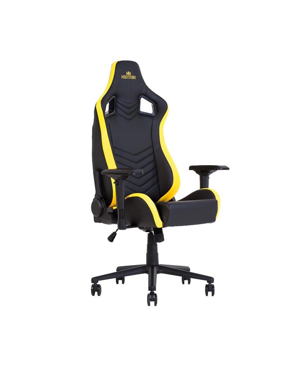 Крісло HEXTER PRO R4D TILT MB70 ECO / 01 BLACK / YELLOW геймерське