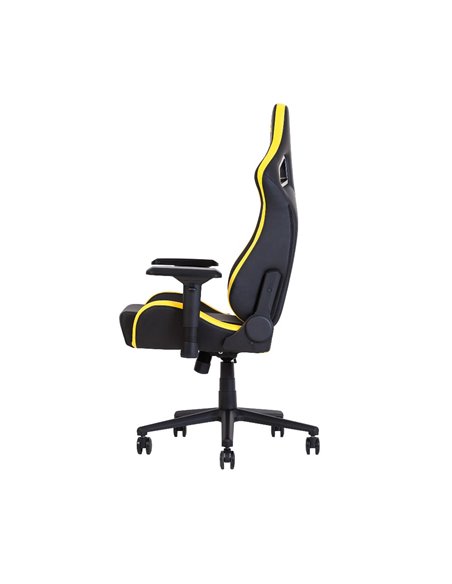 Крісло HEXTER PRO R4D TILT MB70 ECO / 01 BLACK / YELLOW геймерське