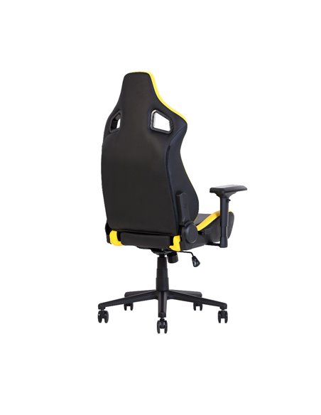 Крісло HEXTER PRO R4D TILT MB70 ECO / 01 BLACK / YELLOW геймерське