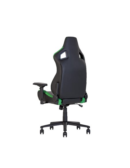 Крісло HEXTER PRO R4D TILT MB70 ECO / 02 BLACK / GREEN геймерське