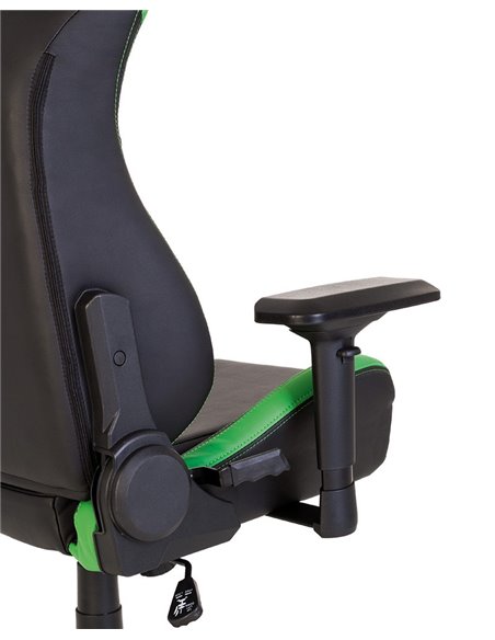 Крісло HEXTER PRO R4D TILT MB70 ECO / 02 BLACK / GREEN геймерське