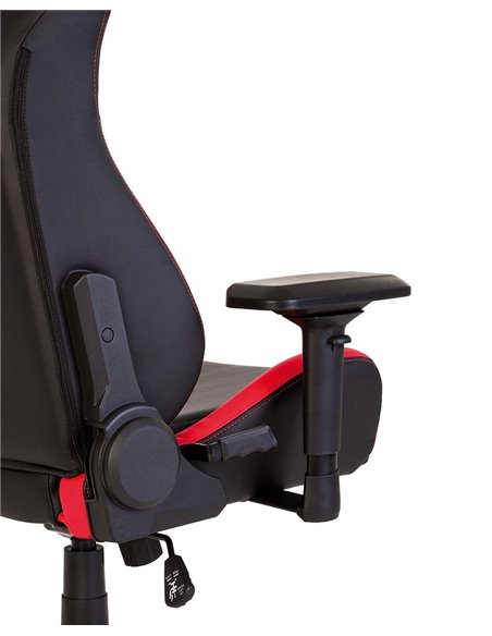 Крісло HEXTER PRO R4D TILT MB70 ECO / 02 BLACK / RED геймерське