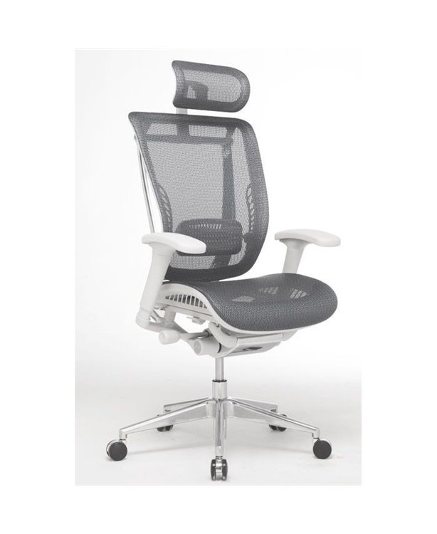 Крісло Expert Spring (SP-01G) для керівника, ергономічне, колір сірий.