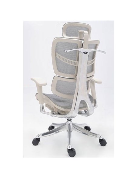 Крісло EXPERT Fly (FL-01G) для керівника, ортопедичне, колір сірий