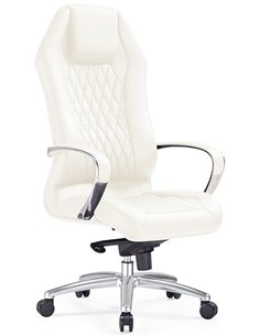 Крісло F103 WL для керівника, біле