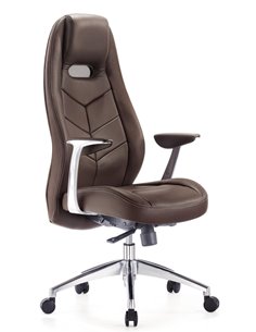 Крісло F102 BRE для керівника, коричневе