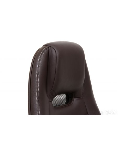 Крісло F102 BRE для керівника, коричневе