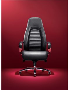 Крісло F168 BE для керівника, чорне 2