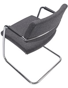 Крісло SITLAND PASSE-PARTOUT для відвідувача, тканинне, з середньою спинкою 2