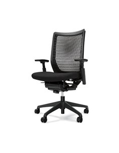 Крісло Okamura Visconte для оператора з підлокітником, поперекового упором