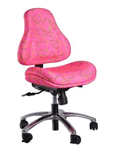 Крісло Mealux Y-128 P оббивка рожева з малюнком