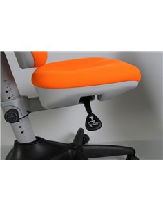 Крісло Mealux Y-317 KY оббивка помаранчева однотонна 2