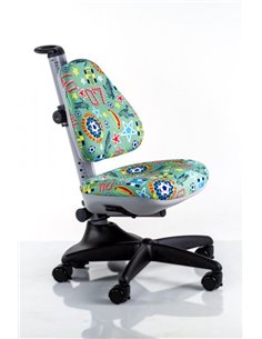 Крісло Mealux Y-317 ZB оббивка зелена з м'ячами