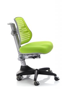 Крісло Mealux Y-327 KZ оббивка однотонна зелена