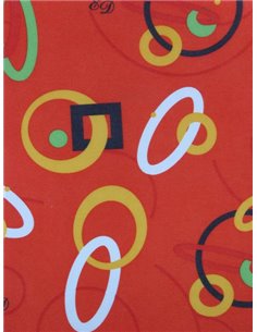 Крісло Mealux Y-517 WR білий метал / оббивка червона з кільцями 2