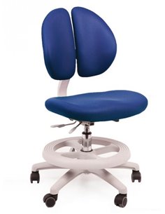 Крісло Mealux Y-616 KB оббивка синя однотонна