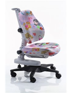Крісло Mealux Y-818 GL оббивка з дівчатками