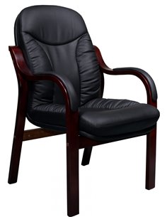 Крісло СА1316С для відвідувача чорний колір