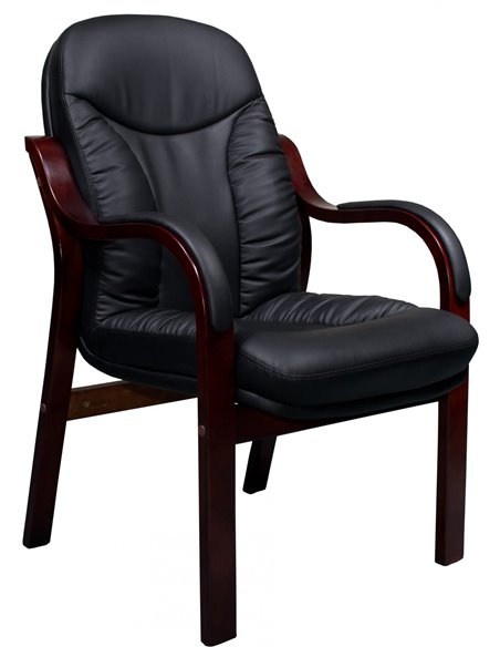 Крісло СА1316С для відвідувача чорний колір