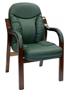 Крісло СА1316С для відвідувача зелений колір