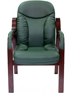 Крісло СА1316С для відвідувача зелений колір 2