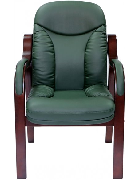 Крісло СА1316С для відвідувача зелений колір