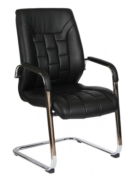 Крісло F340 для відвідувача чорний колір