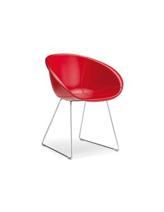 Стілець PEDRALI GLISS 930 шкіряне