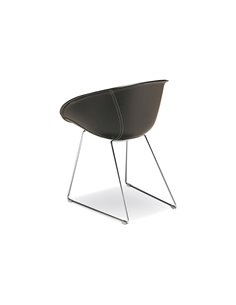 Стілець PEDRALI GLISS 930 шкіряне 2