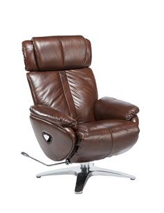 Крісло-реклайнер ALPHA 129, шкіряне 2