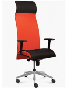 Крісло TRONHILL Solium для керівника червоне