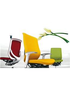 Крісло Okamura Zephyr для персоналу без підлокітників 2