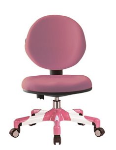 Крісло Mealux Y-120 KP метал білий / оббивка рожева однотонна