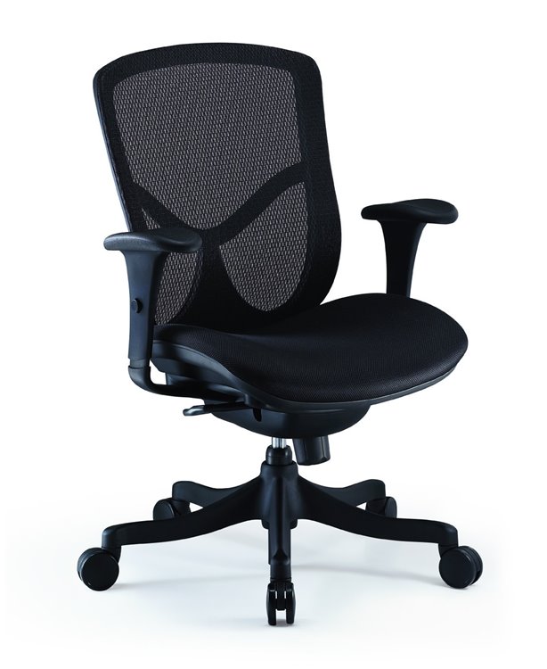 Крісло COMFORT SEATING BRANT SIMPLE (BRSS-LBM-F) з тканинним сидінням, для оператора
