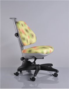 Крісло Mealux Y-317 GR2 оббивка салатова з салютик