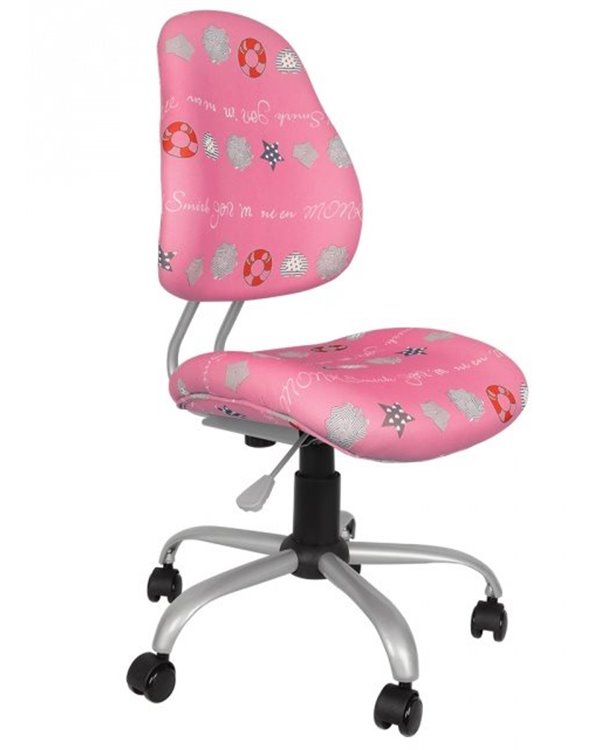 Крісло EVO Y-510 PH оббивка рожева з малюнком