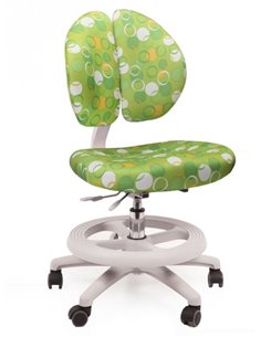 Крісло Mealux Y-616 Z оббивка зелена з кульками